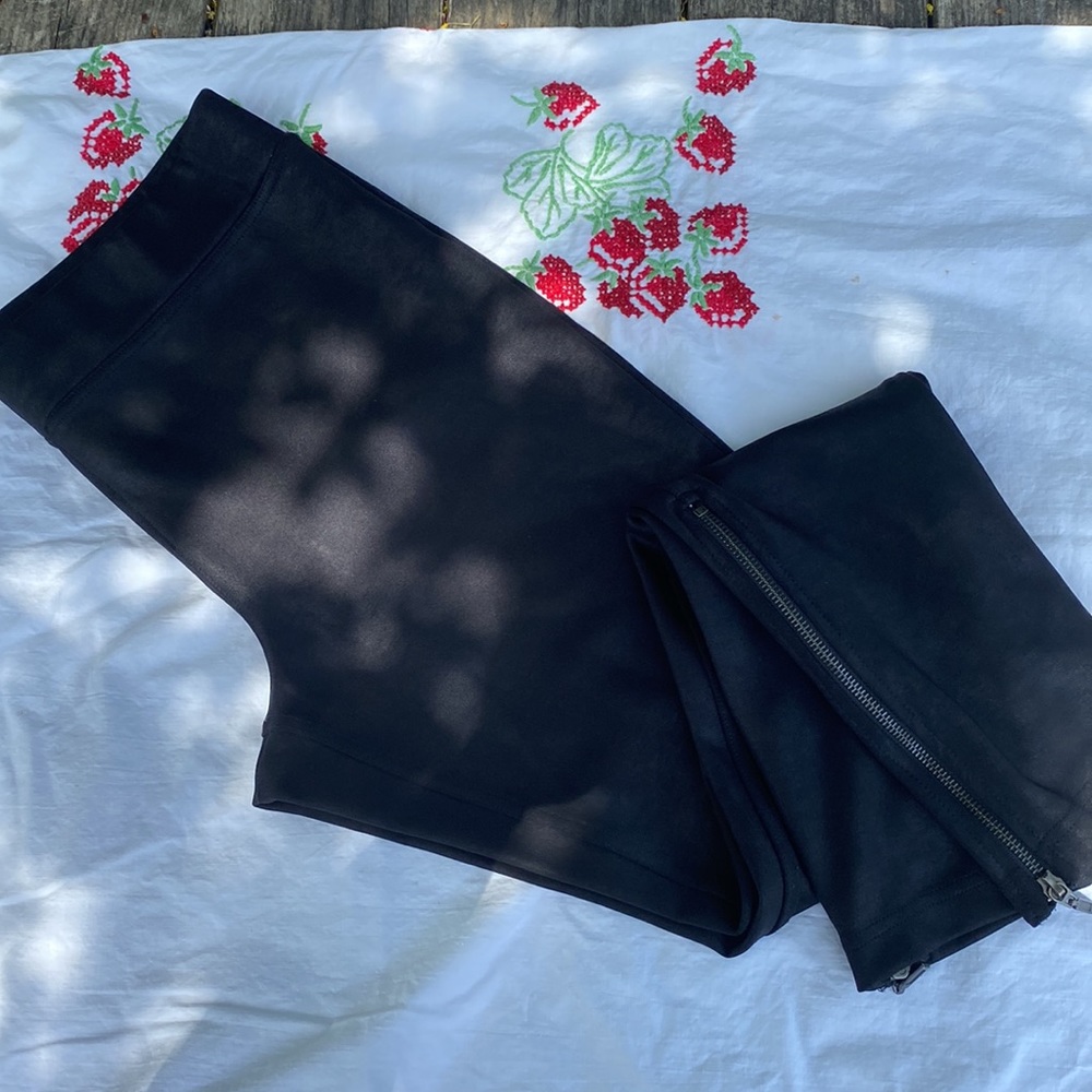 Free People vintage black leggings Large - Picture 3 of 5